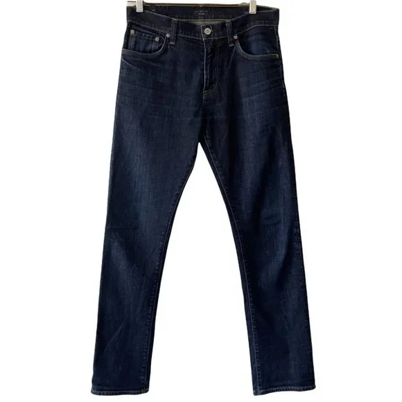 ❌SOLD❌ CITIZENS Of Humanity Men's Core Slim Straight Blue Denim Jeans Size 30 - Picture 2 of 10
